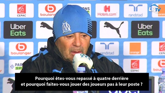 OM : Sampaoli se justifie sur ses choix tactiques