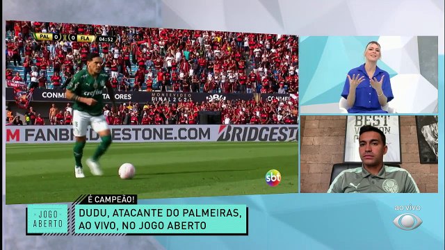 MANDOU O RECADO! Campeão da Libertadores, Dudu cutucou a filha de Renato Gaúcho, que havia dito já estar pensando no Mundial de Clube antes da final da Libertadores: Se ela quiser, compro o pacote dela mais barato . #JogoAberto