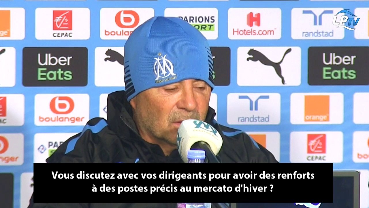 OM : Sampaoli en remet une couche pour le mercato d'hiver