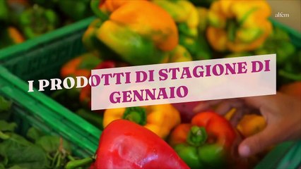 Scopri tutti la frutta e la verdura tipica di gennaio!