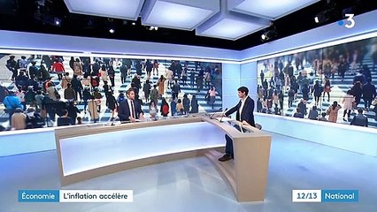 Économie : l'inflation s'accélère en France, mais devrait ralentir en 2022