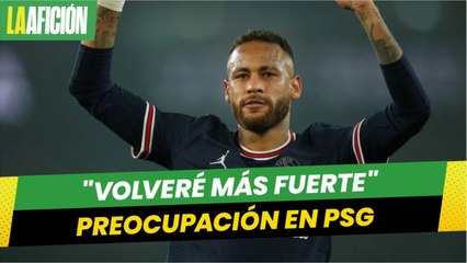 Neymar sufre aparatosa lesión en triunfo del PSG sobre Saint-Etienne