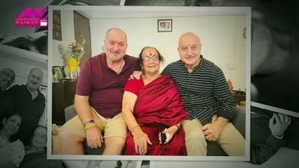 Sweet fight with Anupam Kher's mother Dulari