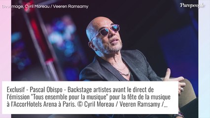 "Mon état ne me le permet pas... " Pascal Obispo s'exprime après son malaise