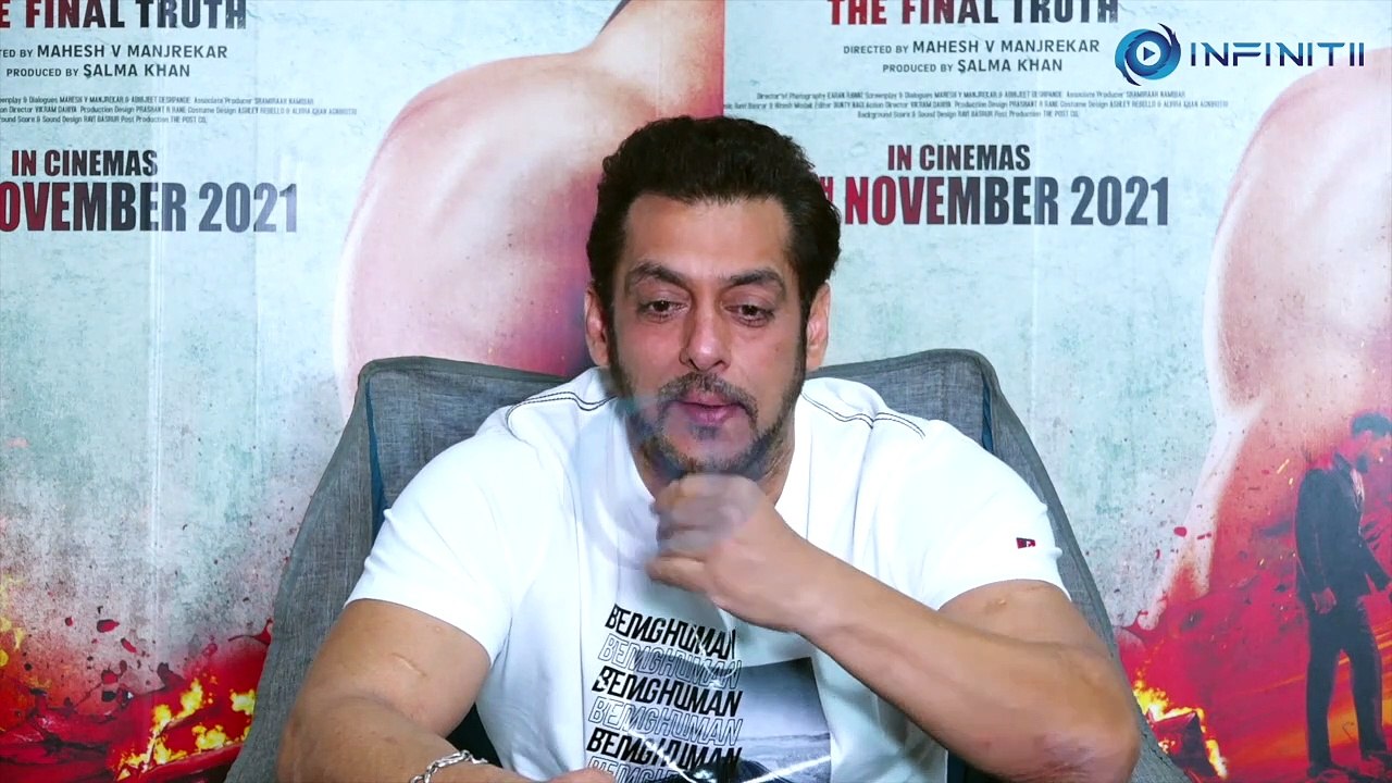 Interview With Salman Khan For Film Antim The Final Truth
