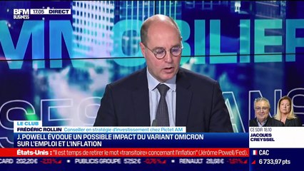 Jerome Powell évoque une possible impact du variant omicron sur l'emploi et l'inflation - 30/11