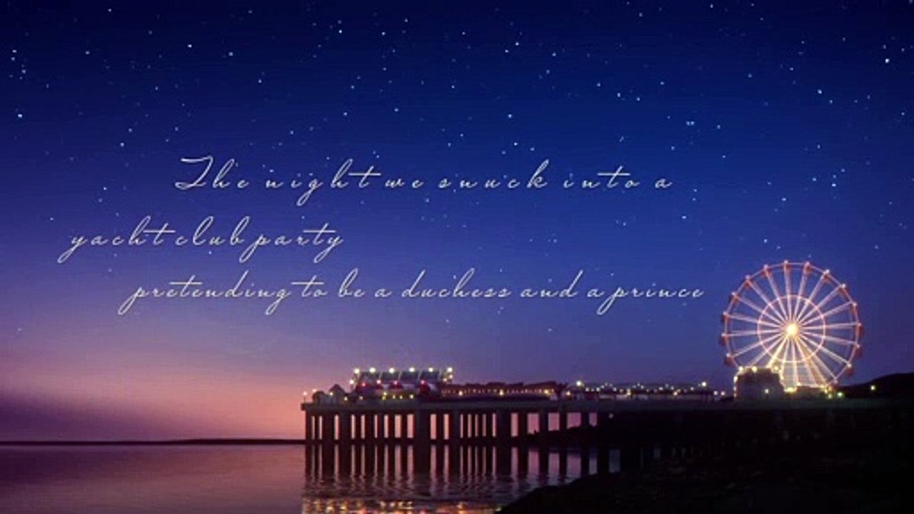 Taylor Swift - Starlight (Taylor's Version) (Lyric Video)