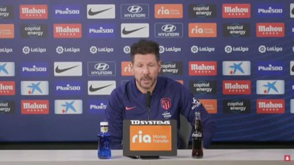 Simeone: "Tengo la misma energía de siempre"