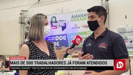 “Paraná Cidadão” tem último dia de atendimento em Apucarana