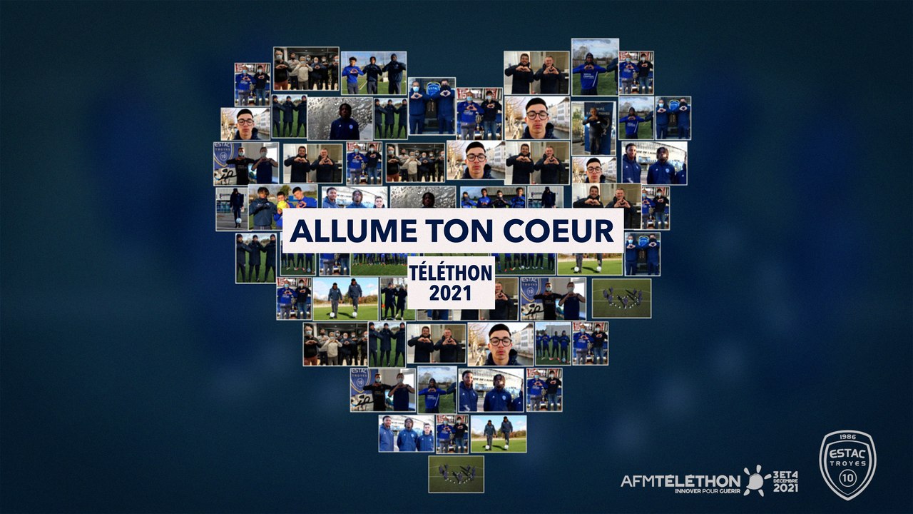 L’Association ESTAC allume son cœur pour le Telethon !
