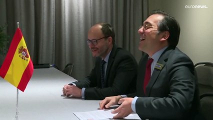 Albares y Lavrov hablan del gas ruso, de Ucrania y de Bielorrusia en su primera reunión