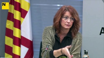 La regidora de Mobilitat, Laia Bonet; el tinent de Seguretat, Albert Batlle; i l'Intendent Major Pedro Velázquez, parlen del dispositiu de Nadal