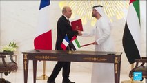 La France signe la vente de 80 avions Rafale lors d'une déplacement d'Emmanuel Macron dans le Golfe