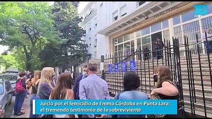 Juicio por el femicidio de Emma Córdoba en Punta Lara el tremendo testimonio de la sobreviviente