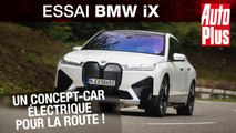 Essai BMW iX : un concept-car électrique pour la route !