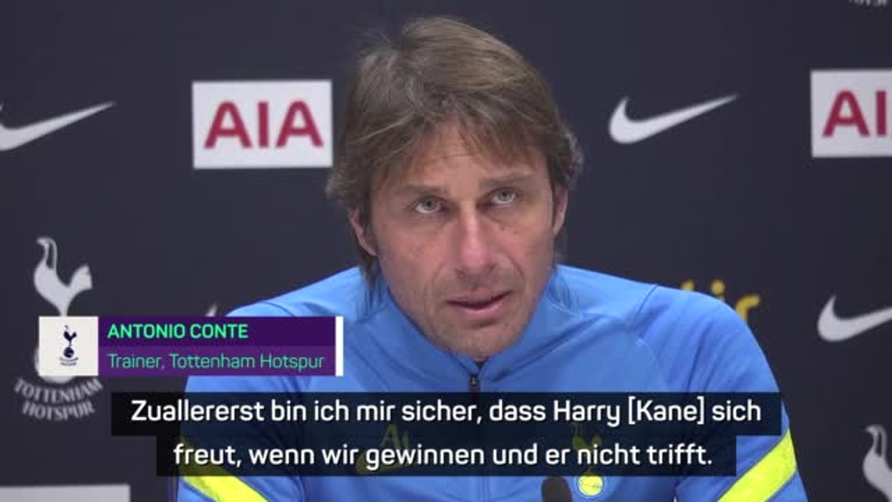 Conte: “Harry Kane wird viele Tore machen”