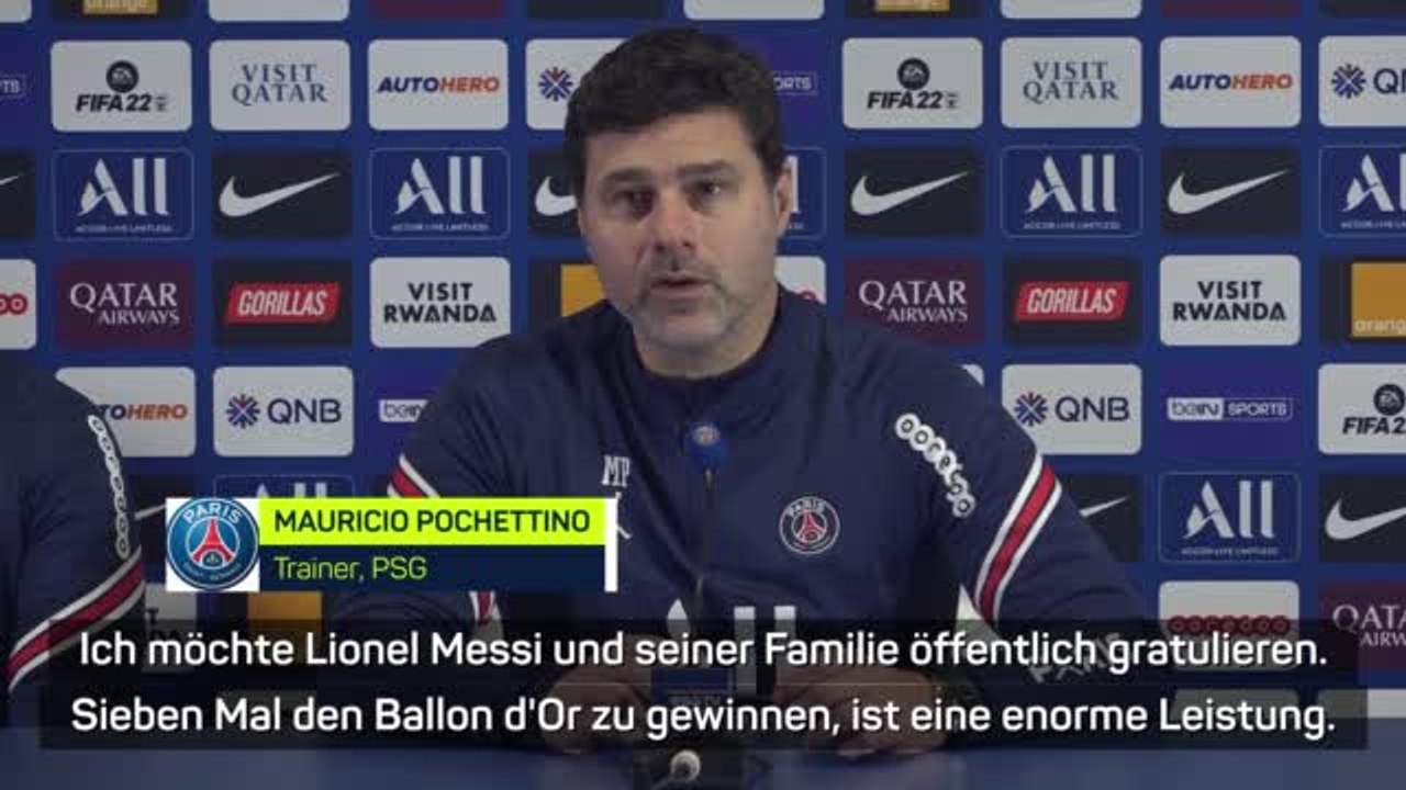 Pochettino: 'Messi hat verdient gewonnen'
