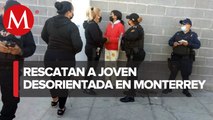 Una menor de 14 años fue encontrada por dos mujeres que vendían pan en Monterrey