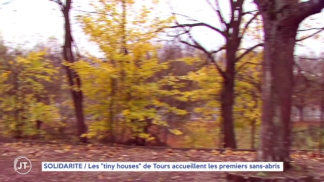 SOLIDARITÉ / Les tiny houses de Tours accueillent les premiers sans-abris