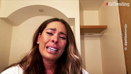 "Me siento devastada y dolida", entre lágrimas, Galilea Montijo habló de las acusaciones en su contra