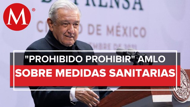 AMLO descarta uso obligatorio de cubrebocas en su mensaje desde el Zócalo