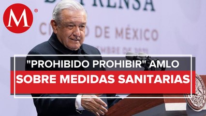 AMLO descarta uso obligatorio de cubrebocas en su mensaje desde el Zócalo