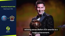 Pochettino congratulates Messi on seventh Ballon d'Or