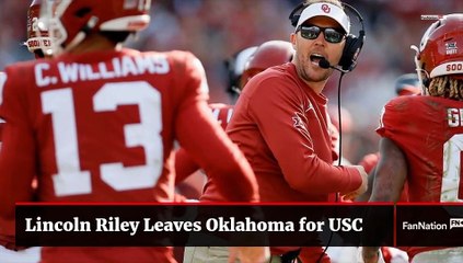 Lincoln Riley Leaves Oklahoma for USC