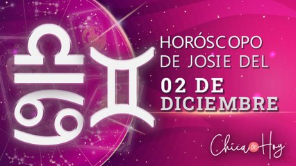 Horóscopo del jueves 02 de diciembre de Josie Diez Canseco