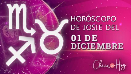 Horóscopo del miércoles 01 de diciembre de Josie Diez Canseco