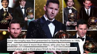 Lionel Messi wins Ballon d’Or for record seventh time after Copa America triumph