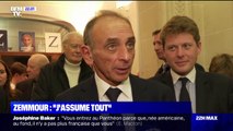 Éric Zemmour après son interview: 