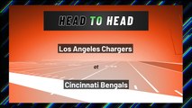 Los Angeles Chargers at Cincinnati Bengals: Moneyline