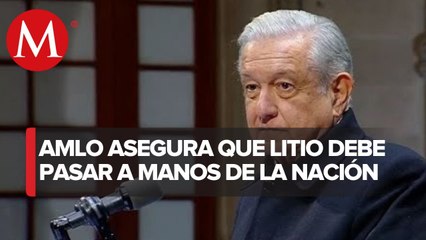 Rechazar reforma eléctrica significa impedir nacionalización del litio_ AMLO