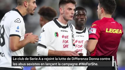 Serie A - La Spezia lutte contre les abus sexistes