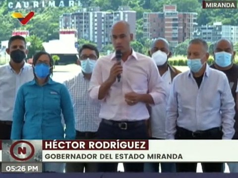 Gobernación de Miranda adelanta labores para el restablecimiento del servicio de agua