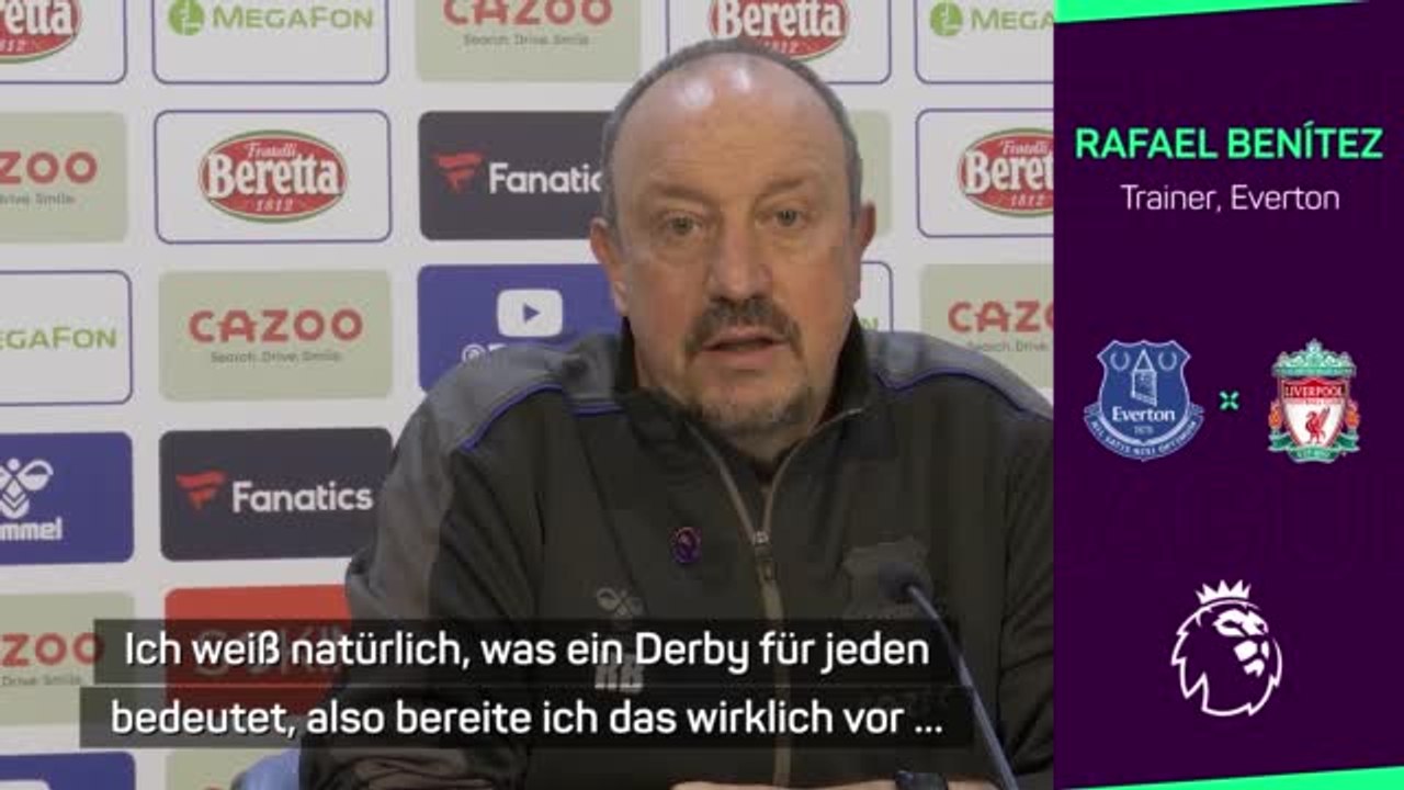 Benítez vor Liverpool: "Weiß, was Derby bedeutet"