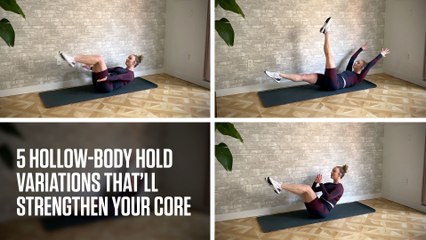 5 Hollow-Body Hold Variations That’ll Strengthen Your Core