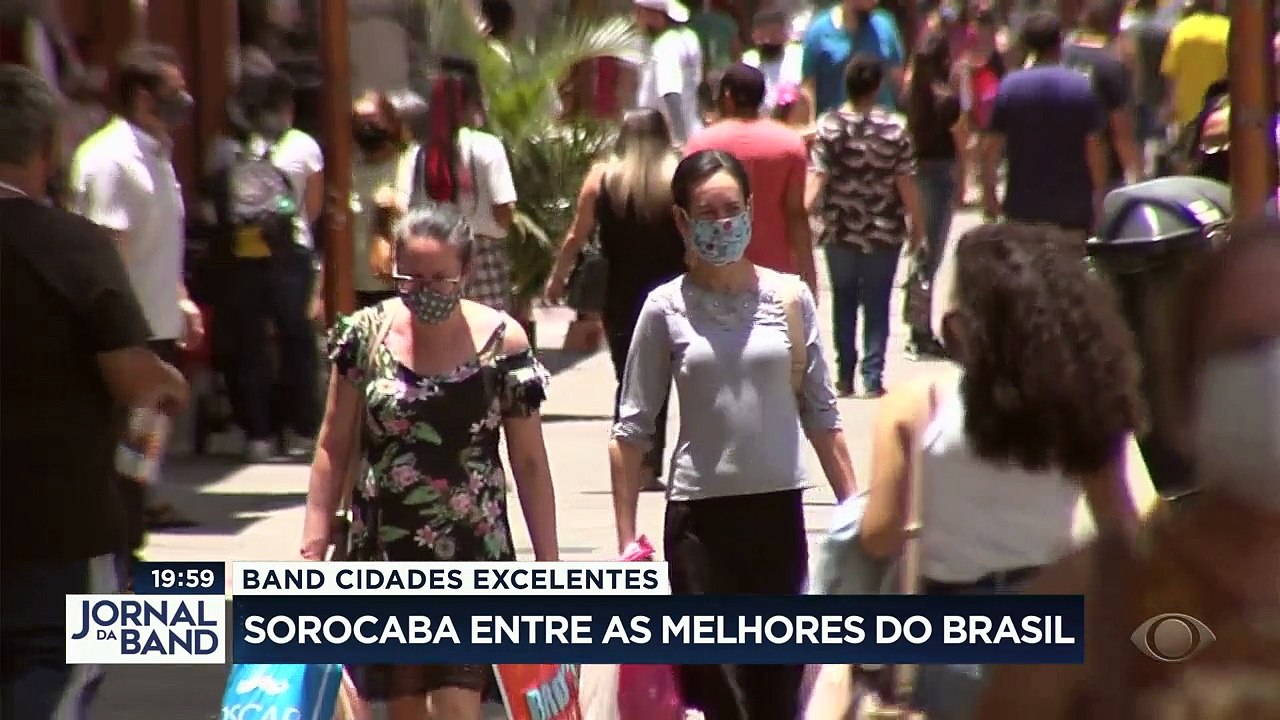 Band Cidades Excelentes premiou Sorocaba, no interior de São Paulo, como uma das melhores cidades do país.