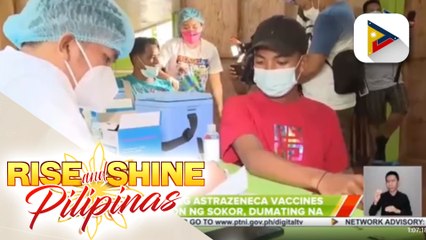 539-K doses ng AstraZeneca vaccines na donasyon ng South Korea, dumating na