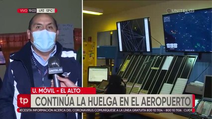 Trabajadores de Aasana ratifican paro indefinido con suspensión en los 42 aeropuertos del país