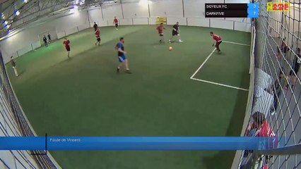 Faute de Vincent - SOYEUX FC Vs DARKFIVE - 30/11/21 19:00 - LIGUE 3 - Poitiers Game Parc