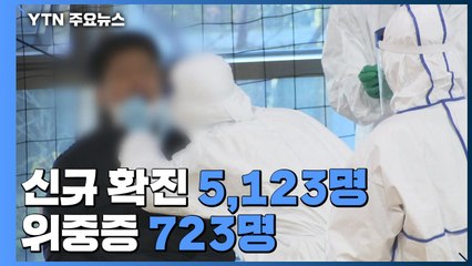 신규 확진 5,123명·위중증 723명 모두 역대 최다 / YTN