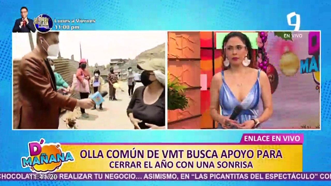 VMT: madres de olla común buscan apoyo para cerrar el año con una sonrisa