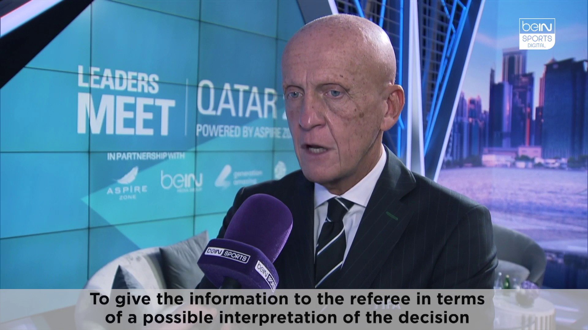 Pierluigi Collina explains the “semi-automated | beIN SPORTS