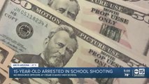 Teen arrested after using prop money to purchase gun, student shot at Cesar Chavez High School