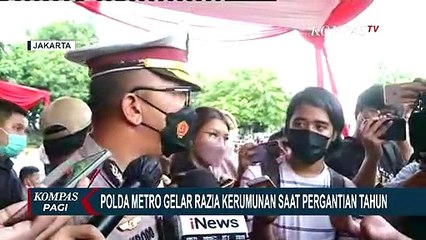 Cegah Kerumunan di Malam Natal dan Tahun Baru, Polisi Gelar Razia Crowd Free Night!