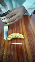 chocolate and banana lifehack trick.