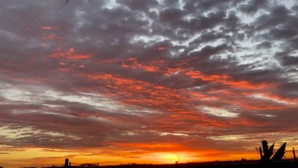 Vivid sunsets across the country bring a stunning close to November