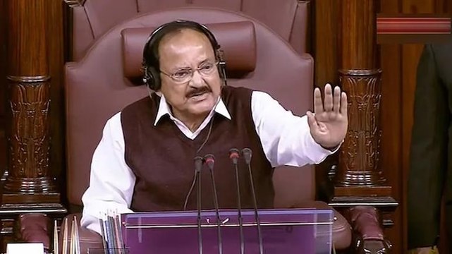 Watch: Venkaiah Naidu refuses to revoke suspension of Rajya Sabha MPs
